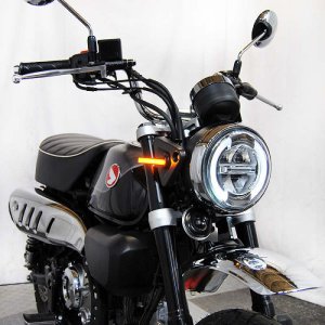 Honda Monkey Turn Signal - Front - New Rage Cycles - LED Replacement - `18-`27 Honda Monkey Turn Signal - Front - New Rage Cycles - LED Replacement - `18-`27